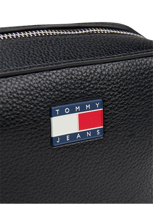 Borsa nera in poliuretano Tommy Jeans | AW0AW17543BDS